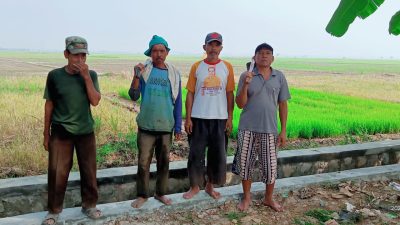 Dinas Pertanian Kabupaten Bekasi Bangun JITUT di Desa Labansari di Apresiasi Warga dan Poktan