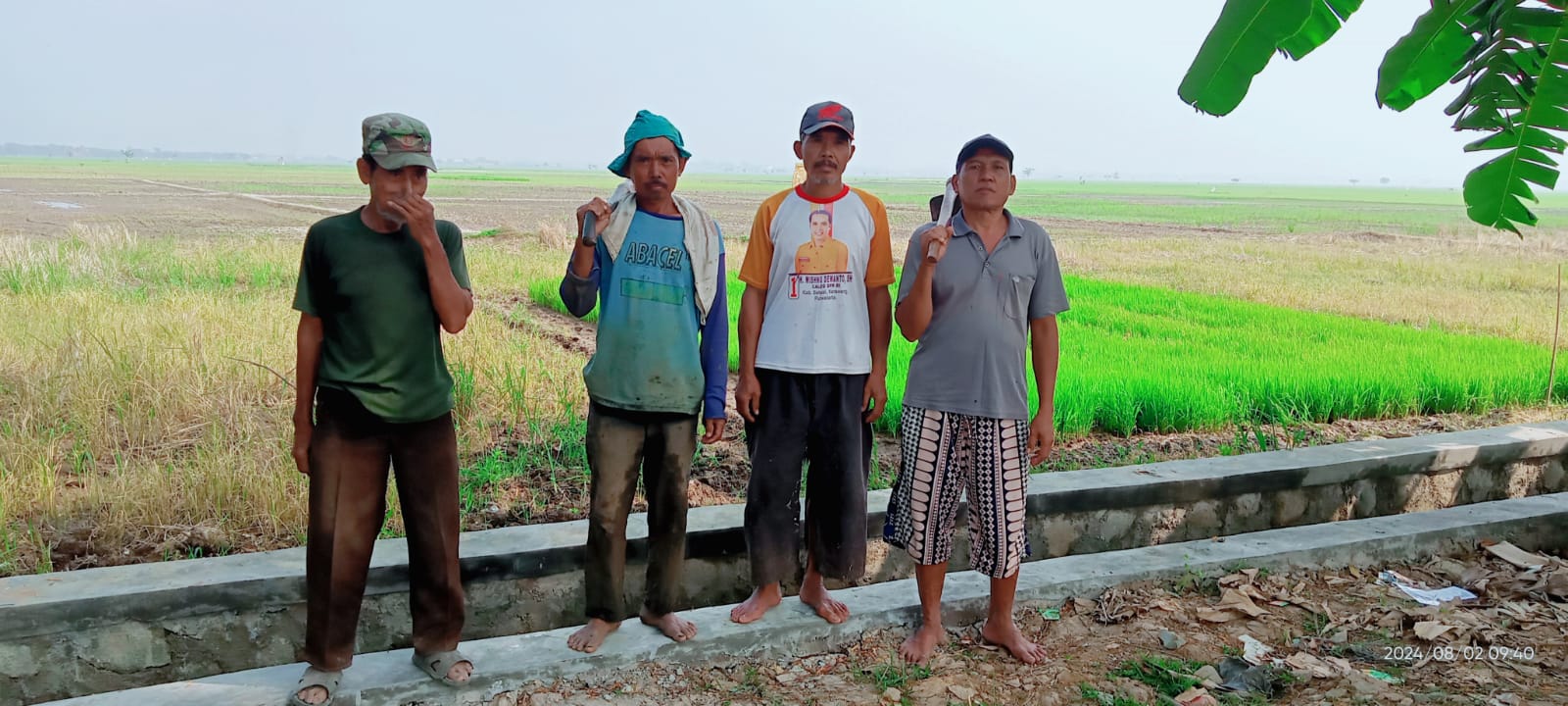 Dinas Pertanian Kabupaten Bekasi Bangun JITUT di Desa Labansari di Apresiasi Warga dan Poktan