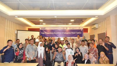 Bersama KIAT dalam Program GESIT, DPC PPDI Pesisir Selatan SUKSES Melakukan Pelatihan Pertukangan Bagi Penyandang Disabilitas