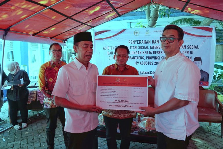 Bantuan Anggaran Rp 77 juta, Kemensos Komitmen Kesejahteraan Masyarakat dengan Program ATENSi