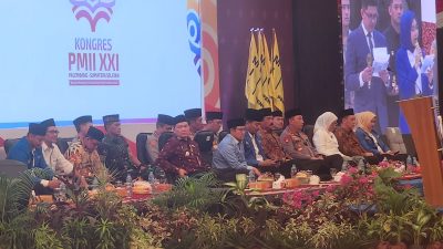 Kongres Pergerakan Mahasiswa Islam Indonesia (PMII) ke-XXI Resmi dibuka di Jakabaring Sport Centre Palembang