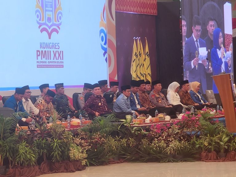 Kongres Pergerakan Mahasiswa Islam Indonesia (PMII) ke-XXI Resmi dibuka di Jakabaring Sport Centre Palembang