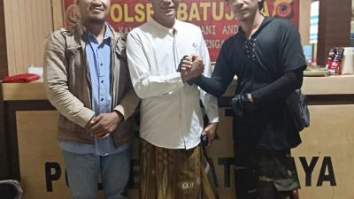 Aliansi Wartawan Indonesia Bangkit Bersama AWIBB, Sambangi Kapolsek Batujaya AKP H.Ruslani SH