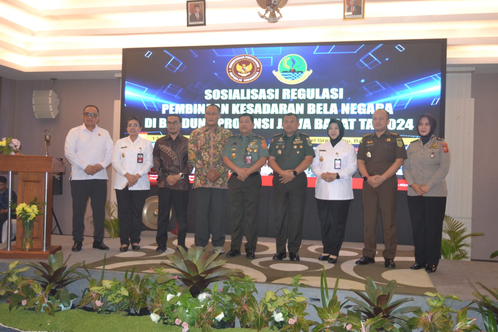 "Sosialisasi Regulasi Pembinaan Kesadaran Bela Negara Di Bandung"