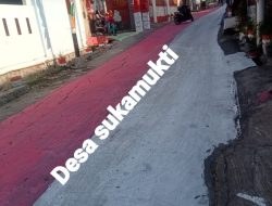 Viral.!!! Poto Jalan Berwarna Merah Putih Menjadi Perbincangan.