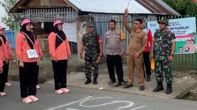 Pemdes Air itam, Air Itam Timur Menggelar Kegiatan Lomba Gerak Jalan Dari Tingkat SD Sampai Dengan Tingkat Umum