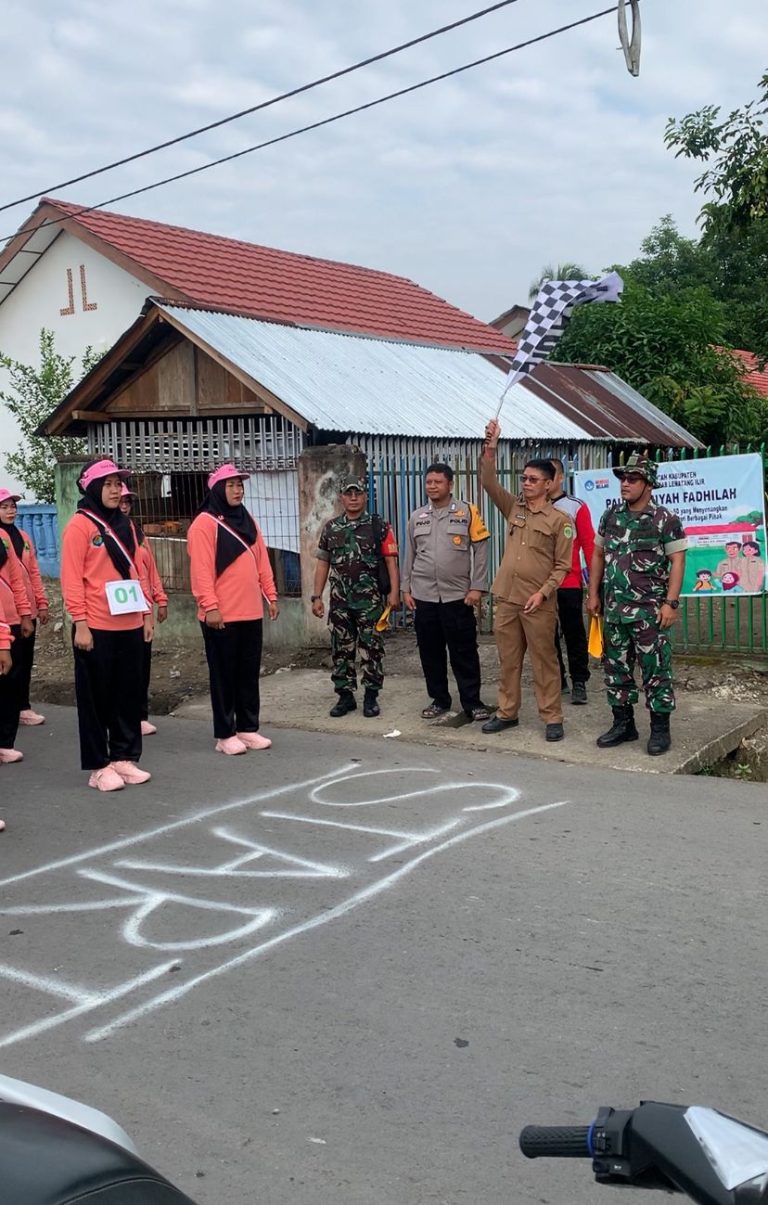 Pemdes Air itam, Air Itam Timur Menggelar Kegiatan Lomba Gerak Jalan Dari Tingkat SD Sampai Dengan Tingkat Umum