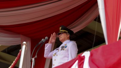 Kota Cimahi Rayakan HUT RI ke-79 dengan Khidmat di Lapangan Rajawali