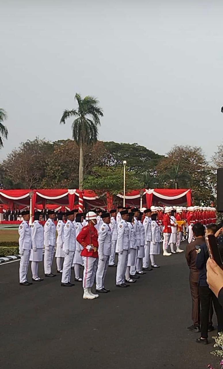 Muhammad Rangga Warga Desa Air Itam Lulus  Paskibraka Tingkat Provinsi Sumatera Selatan