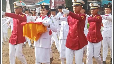 Momen Upacara Bendera HUT RI ke-79, Kades Tempirai Selatan Ini Pesannya