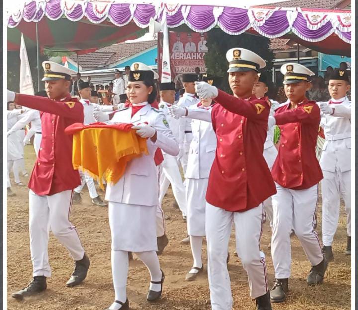 Momen Upacara Bendera HUT RI ke-79, Kades Tempirai Selatan Ini Pesannya