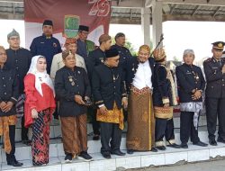 Upacara Kemerdekaan Proklamasi RI Ke-79 Berlangsung Di Lapangan Kecamatan Batujaya