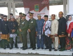 Upacara Kemerdekaan Proklamasi RI Ke-79 Berlangsung Di Lapangan Kecamatan Batujaya