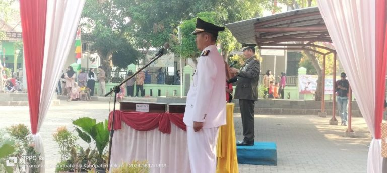 Camat Karang Bahagia Pimpin Upacara Dirgahayu HUT RI ke-79 bertema “Nusantara Baru Indonesia Maju”