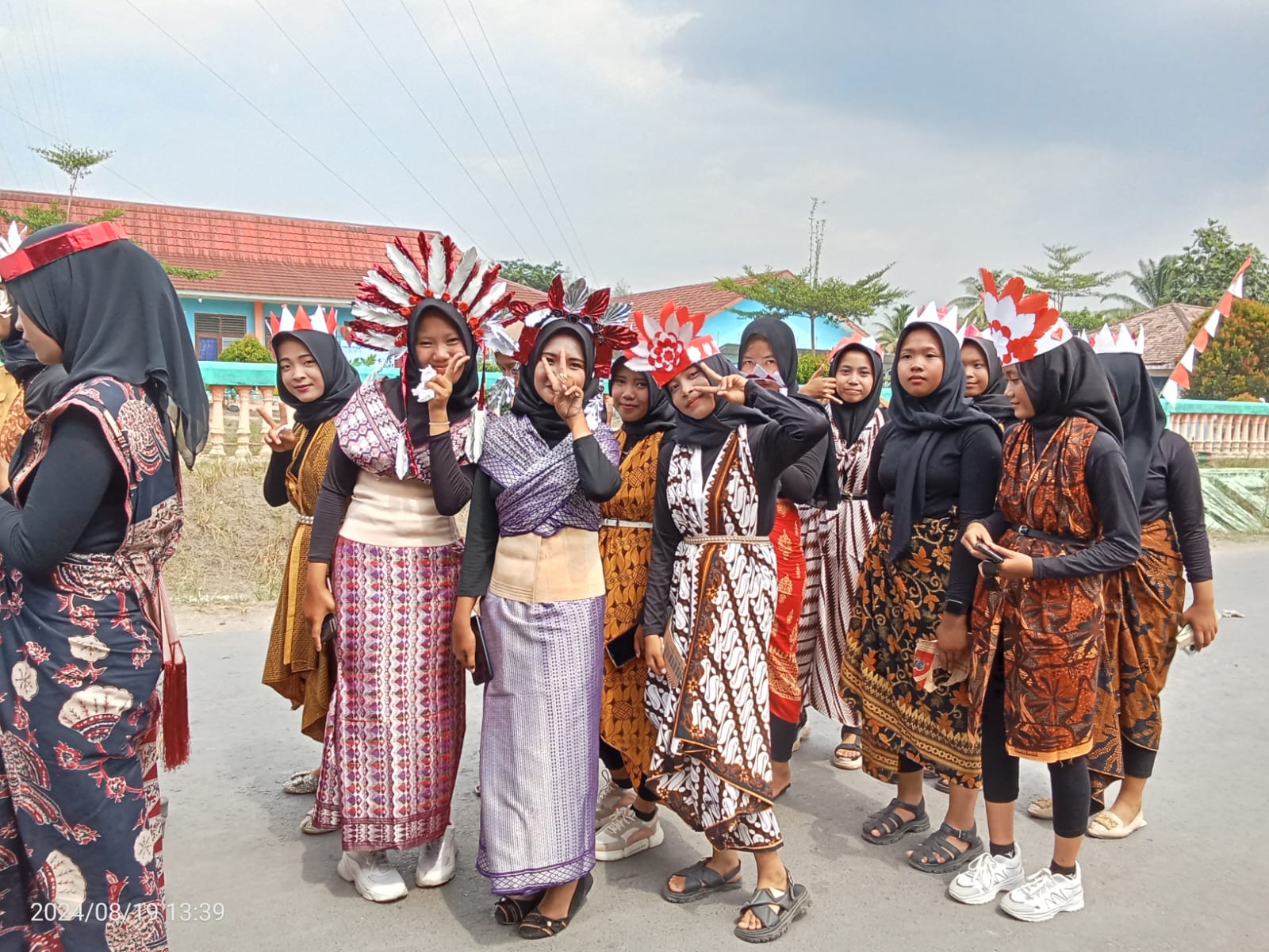 Dalam Rangka Memperingati HUT RI ke-79 Pemerintah Desa Air Itam Menggelar Kegiatan Karnaval