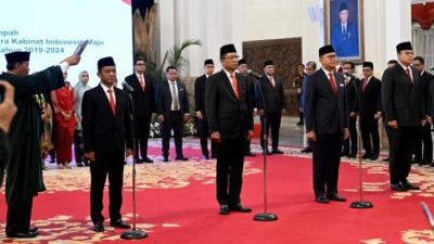 Presiden Jokowi Rombak Kabinet, Lantik Menteri Hukum dan HAM hingga Wakil Menteri Komunikasi dan Informatika