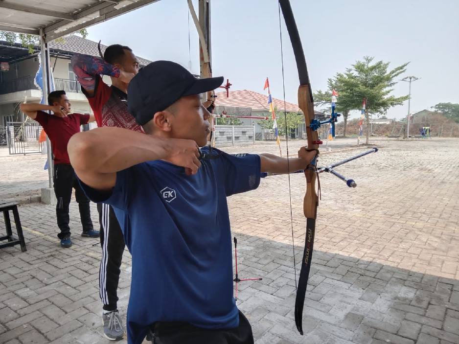 Kesiapan Atlet Cabor Panahan NPCI Kabupaten Bekasi Lakukan Latihan Rutin