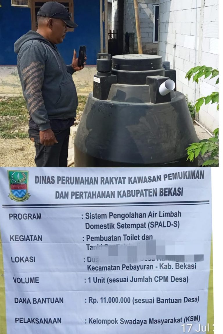 Program Spald-s  jadikan Ajang Bisnis Di Beberapa Desa Dikecamatan Pebayuran