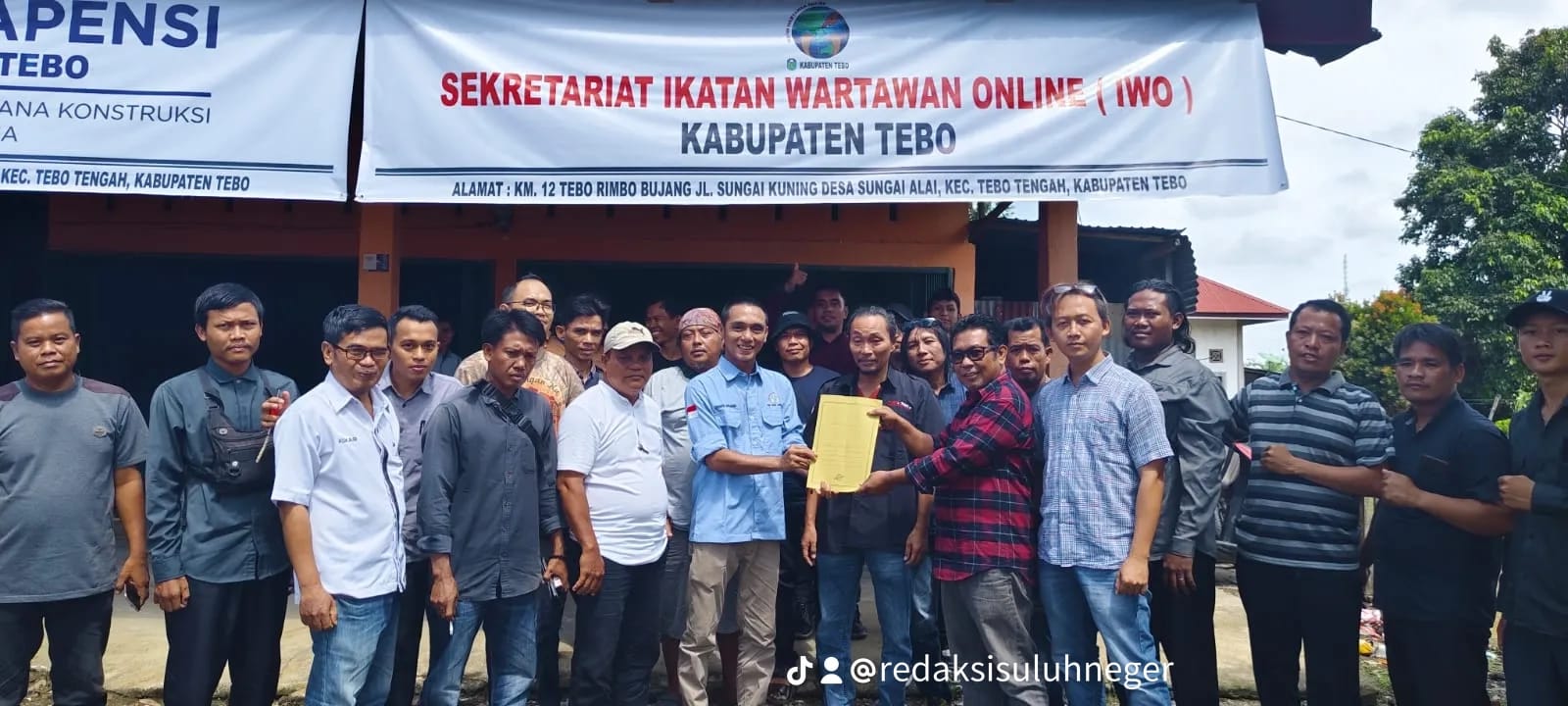 Tak Terima Diberitakan Soal Program Ketahanan Pangan, Kepala Desa di Tebo Jambi Laporkan Wartawan ke Polisi, PD IWO: Ini Upaya Intimidasi Terhadap Jurnalis