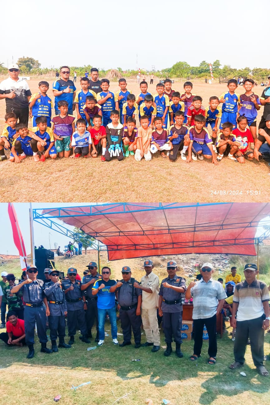 Lomba Turnamen Sepak Bola Desa Kertajaya Cup U-12 Dalam Rangka Memeriahkan HUT RI Ke-79 Tahun