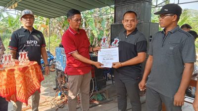 Dalam Rangka Memperingati HUT RI Ke -79 Pemerintah Desa Air Itam Bagikan Hadiah Pemenang Lomba