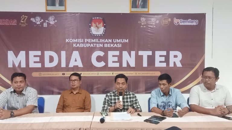 KPU Kabupaten Bekasi Umumkan Pendaftaran Bakal Calon Bupati dan wakil Bupati tahun 2024