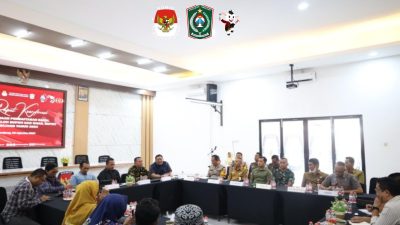 KPU Kabupaten Lumajang Menggelar Rakor Demi Terciptanya Kondusifitas