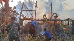 Si Jago Merah Mengamuk, Satu Unit Rumah Ludes Terbakar