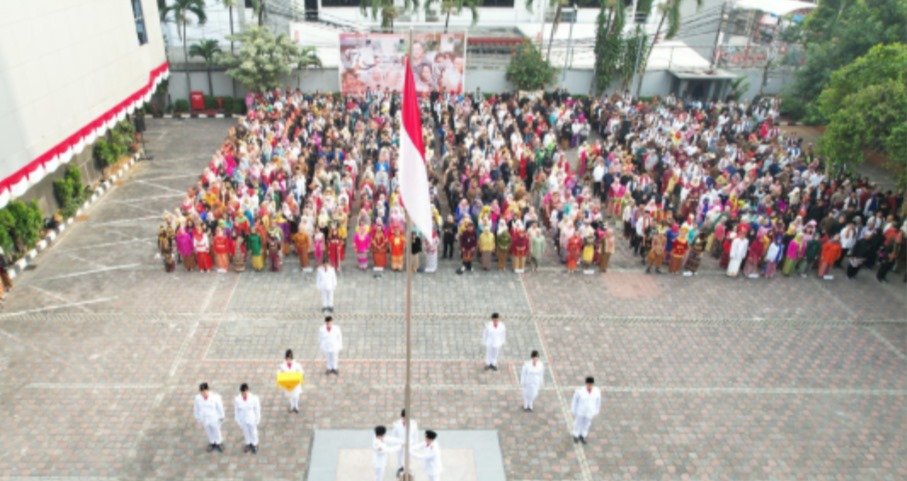 Kementerian ATR/BPN Gelar Upacara Peringatan Hari Ulang Tahun ke-79 Kemerdekaan RI