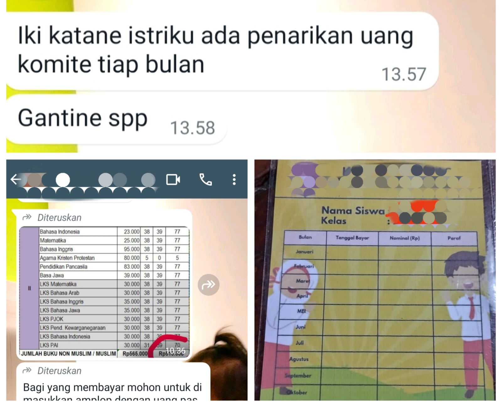 AMI Laporkan Dugaan Pungli Di SDN 3 Jetis Lamongan dan SMPN 3 Lamongan