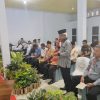 Warga Antusias kedatangan Kapolres PALI Beserta Jajaran Penting Lainnya Dalam kegiatan Jumat Curhat