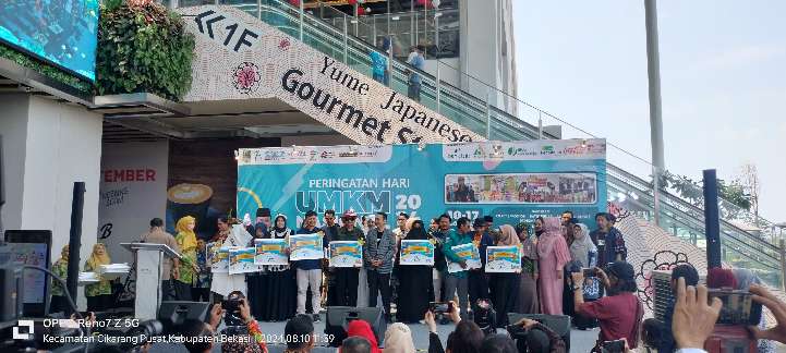 Pemkab Bekasi Peringati Hari UMKM Nasional 2024,  Pj. Bupati Apresiasi Pelaku UMKM