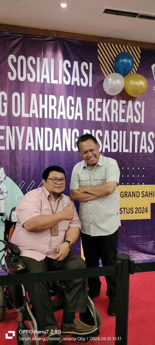 PPDI Sosialisasikan Cabang Olahraga Rekreasi Untuk Penyandang Disabilitas