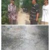 Proyek Pengerasan Jalan Desa Karangharja Dapat Apresiasi dari LSM JPKP Kabupaten Bekasi