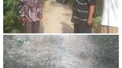 Proyek Pengerasan Jalan Desa Karangharja Dapat Apresiasi dari LSM JPKP Kabupaten Bekasi