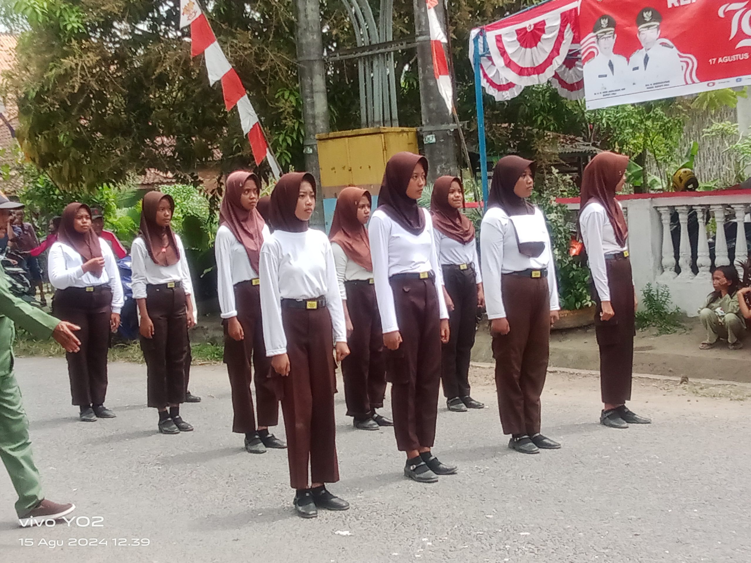 Pemdes Air itam, Air Itam Timur Menggelar Kegiatan Lomba Gerak Jalan Dari Tingkat SD Sampai Dengan Tingkat Umum