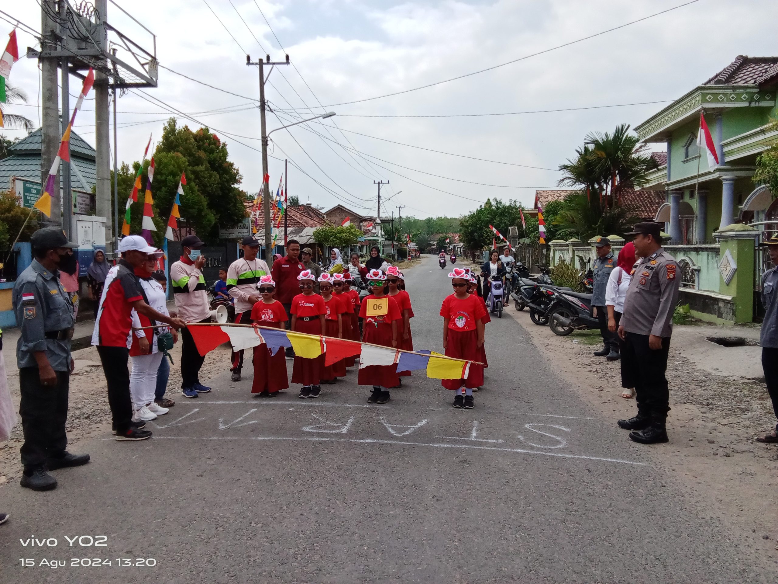 Pemerintah Desa Purun Gelar Lomba Gerak Jalan. Dalam Rangka Memeriahkan HUT RI Ke-79 Tahun 2024