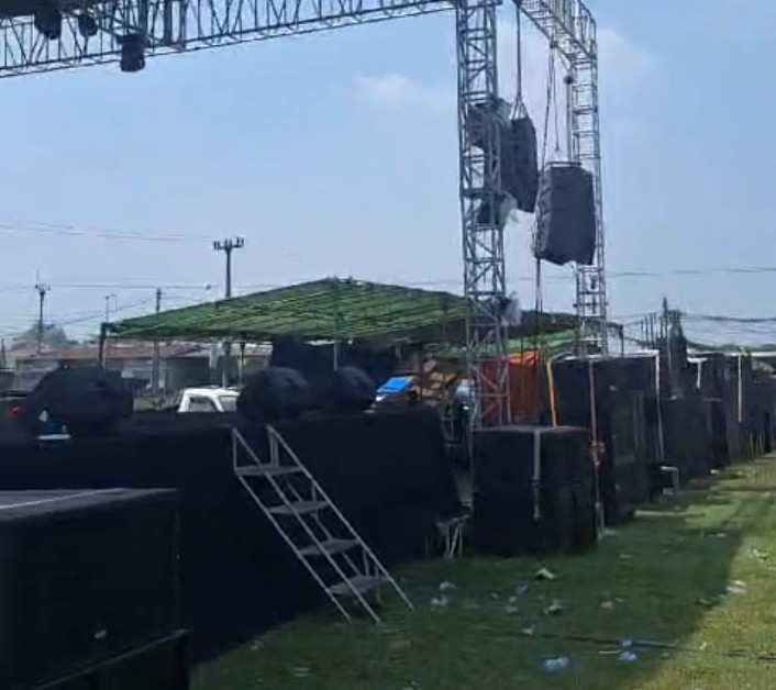 Acara Tarum Bekasi Festival di Serang Baru Sepi Pengunjung