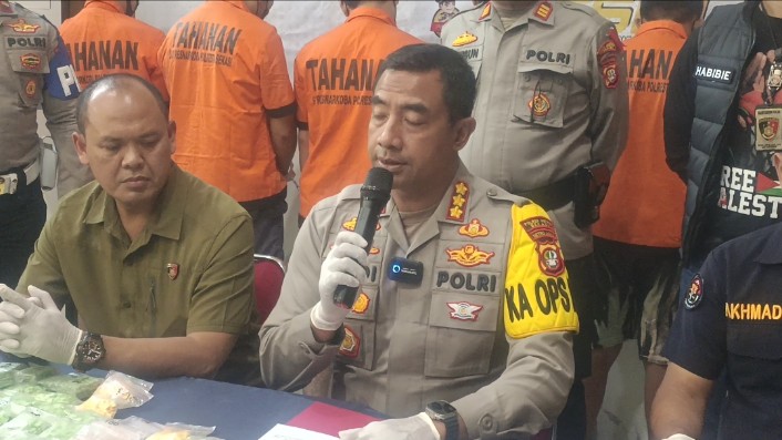 Delapan Pengedar Kasus Narkotika Berhasil Diamankan Satresnarkoba Polres Metro Bekasi