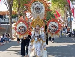 SMP Negeri 4 Tampil Dalam Pawai Budaya