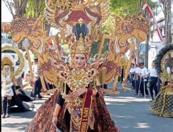 SMP Negeri 4 Tampil Dalam Pawai Budaya