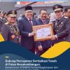 Dukung Percepatan Sertipikasi Tanah di Pulau Nusakambangan, Kementerian ATR/BPN Terima Penghargaan dari Kementerian Hukum dan HAM