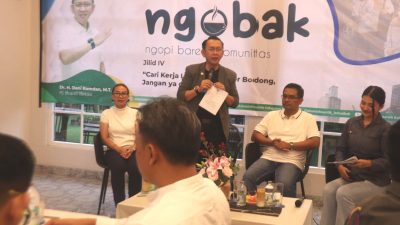 Ngobak Bersama Komunitas HRD, Dani Ramdan Minta Masyarakat Waspada Info Loker Bodong