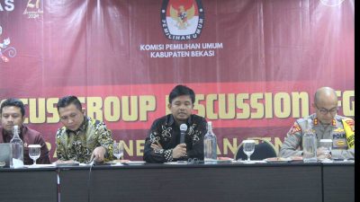 KPU Gelar FGD Persiapan Pendaftaran Calon Bupati dan Wakil Bupati Bekasi pada Pilkada 2024