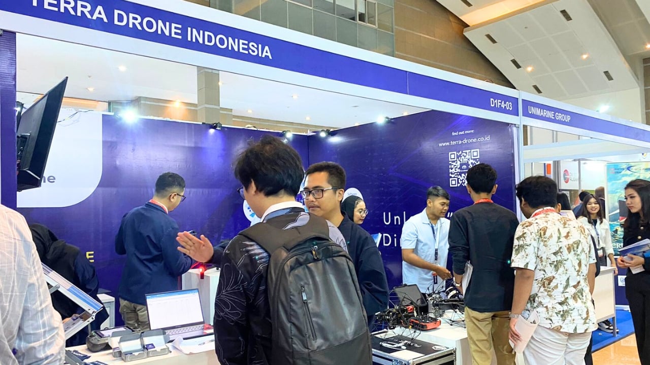 Terra Drone Indonesia Perkuat Kehadiran di Industri Maritim dan Offshore dengan Berpartisipasi di INAMARINE 2024