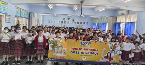 Mengasah Kemampuan Public Speaking Serta Kreativitas di SD Tarakanita 3 Bersama Priska Sahanaya dan AGATIS