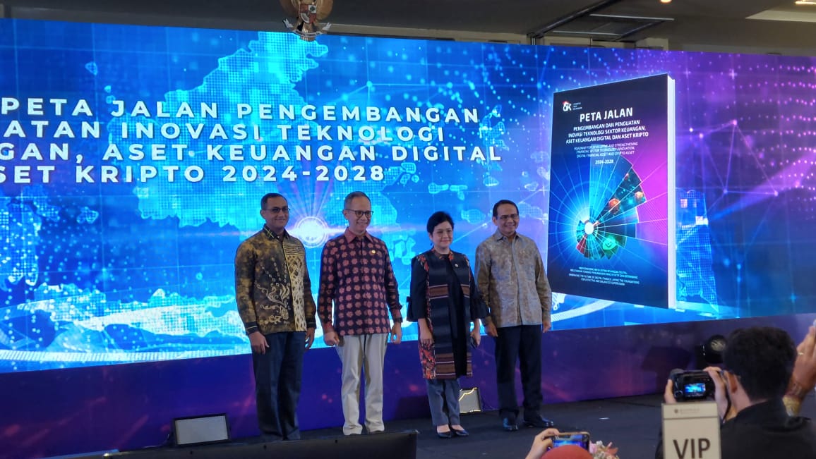 Otoritas Jasa Keuangan (OJK) meluncurkan peta jalan (roadmap) pengembangan dan penguatan inovasi teknologi sektor keuangan, aset keuangan digital, dan aset kripto 2024-2028. Sumber: Tokocrypto.