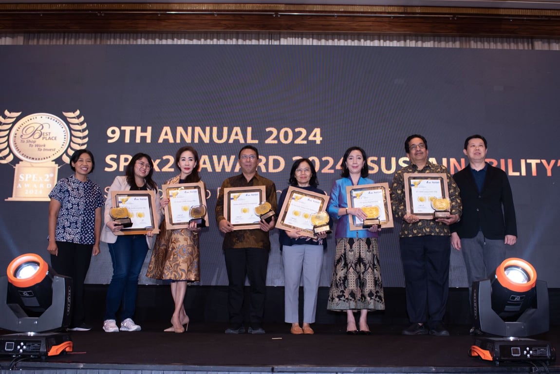 Sukses Digelar, Ini Daftar Perusahaan Pemenang SPEx2 Award 2024