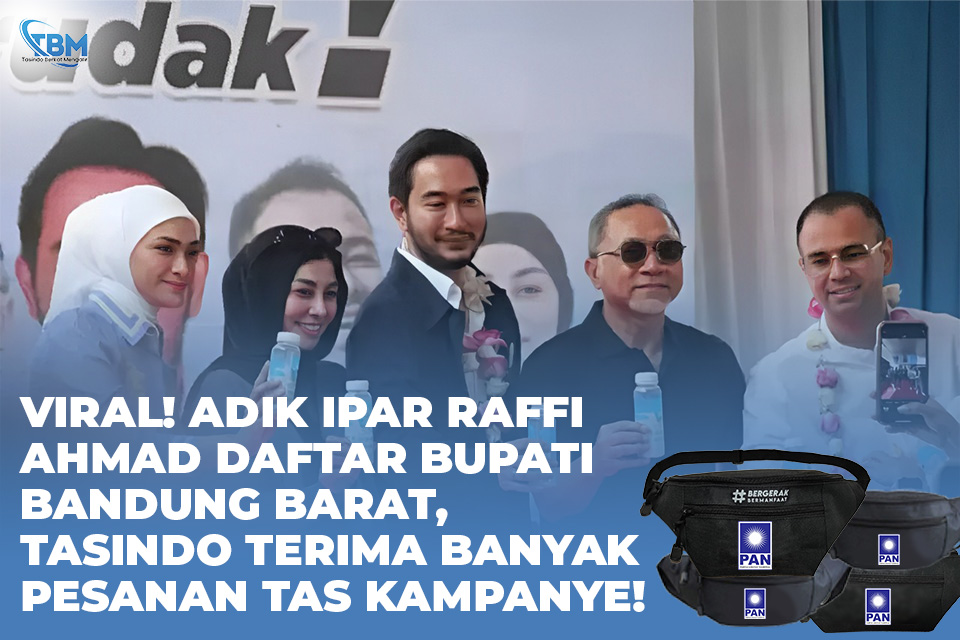 Viral! Adik Ipar Raffi Ahmad Daftar Bupati Bandung Barat, Tasindo Terima Banyak Pesanan Tas Kampanye!