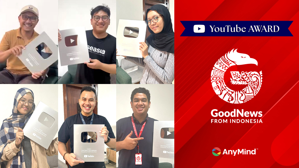 Creator asal Indonesia, Good News From Indonesia menerima Silver Play Button